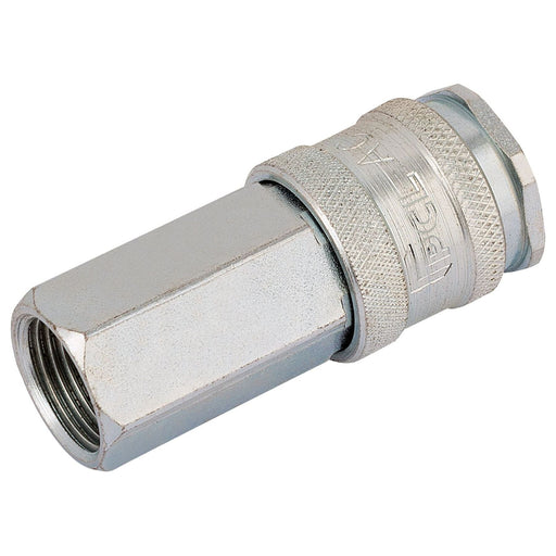 Draper 3/8" BSP Parallel Euro Coupling Female Thread (Sold Loose) 54408 Draper - Town Tools 