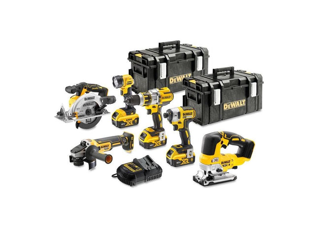 Dewalt Power Tools DCK664P3 XR Brushless 6 Piece Kit 18V 3 x 5.0Ah Li-ion DeWALT Power Tools - RockBottom Northampton