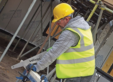 Draper Venom First Fix Double Ground Handsaw, 550mm, 7tpi/8ppi Draper - Town Tools 