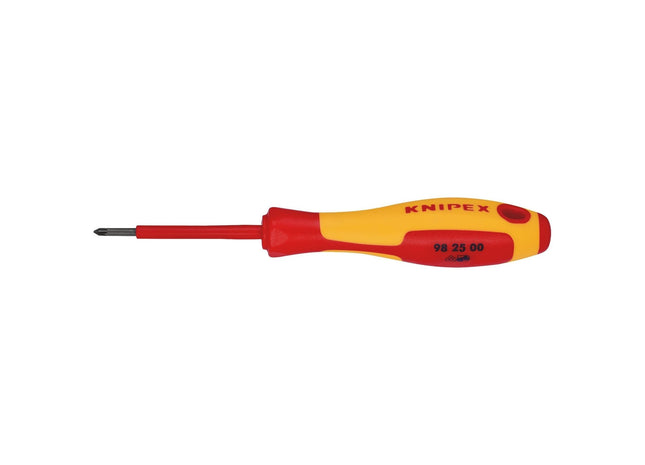 Draper Knipex 98 25 00 VDE Insulated Pozidriv Screwdriver, PZ0 x 60mm Draper - Town Tools