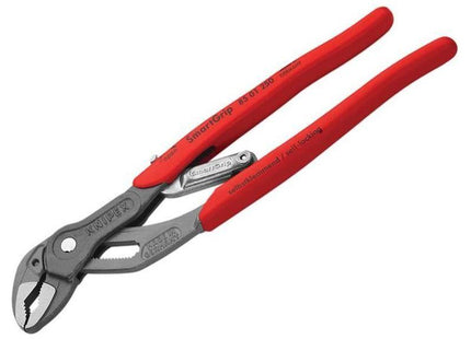 Knipex SmartGrip® Water Pump Pliers PVC Grip 250mm Knipex - RockBottom Northampton
