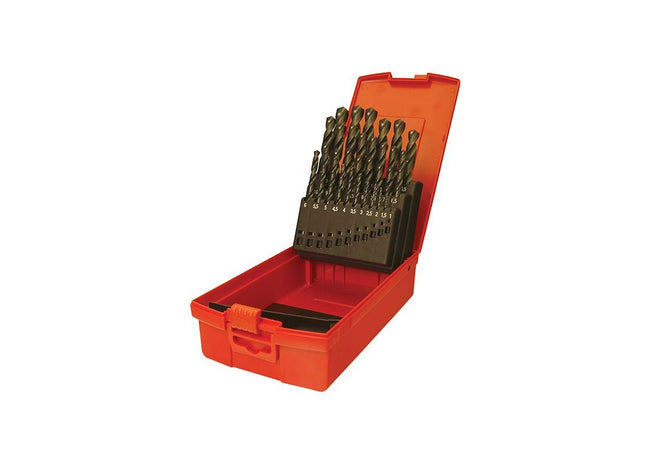 Dormer A190 No.202 Metric HSS Drill Set of 51 1.0-6.0 x 0.1mm Dormer - RockBottom Northampton