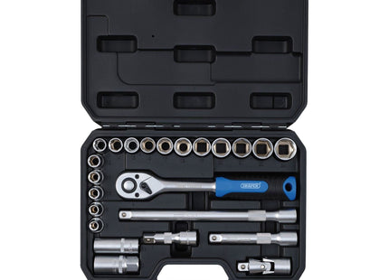 Draper Draper HI-TORQ Metric Socket Set, 1/2" Sq.. Dr. (23 Piece) Draper - Town Tools