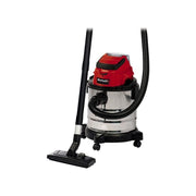 Einhell TC-VC 18/20 Li S-Solo Wet & Dry Vacuum Cleaner 20 litre 18V Bare Unit Einhell - RockBottom Northamptin