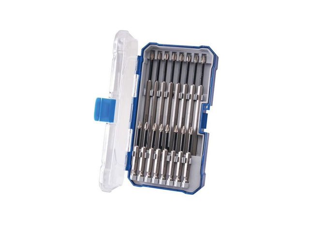 Faithfull Long Impact Bit Set in Case, 16 Piece Faithfull - RockBottom Northampton