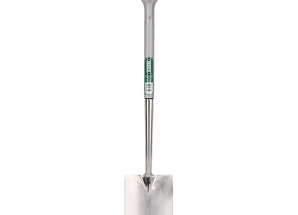 Draper Extra Long Stainless Steel Garden Spade with Soft Grip 83754 Draper - Town Tools 