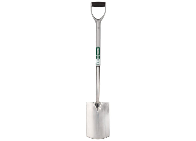 Draper Extra Long Stainless Steel Garden Spade with Soft Grip 83754 Draper - Town Tools 