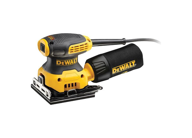 Dewalt Power Tools DWE6411 1/4 Sheet Palm Sander 230W 240V DeWALT Power Tools - RockBottom Northampton