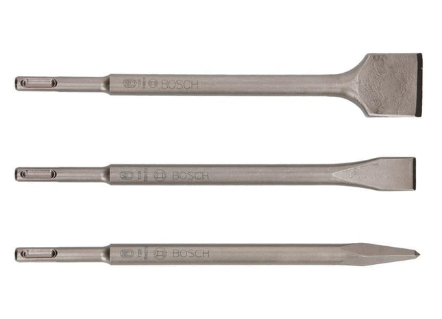Bosch Powertool Accessories SDS Plus Hammer Drill Bit Set, 3 Piece Bosch Powertool Accessories - RockBottom Northampton