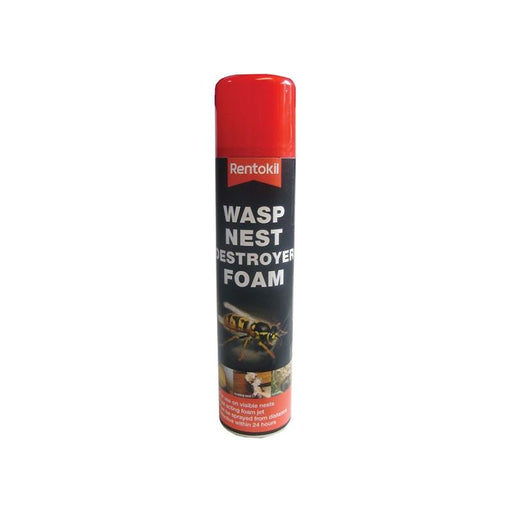 Rentokil Wasp Nest Destroy Foam Aerosol 300ml Rentokil - RockBottom Nothampton