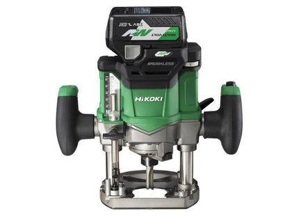 Hikoki M3612DA/JPZ 1/4 & 1/2in Multi-Volt Router 36V 1 x 2.5Ah Li-ion HiKOKI - RockBottom Northampton