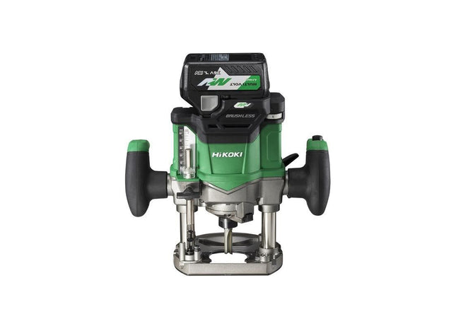 Hikoki M3612DA/JPZ 1/4 & 1/2in Multi-Volt Router 36V 1 x 2.5Ah Li-ion HiKOKI - RockBottom Northampton