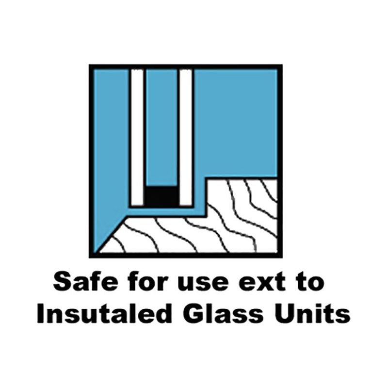 Everbuild Sika Everflex® 450 Builders Silicone Sealant White 300ml Everbuild Sika - RockBottom Northamptin