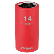 Draper XP1000 VDE Socket, 3/8" Sq. Dr., 14mm Draper - Town Tools
