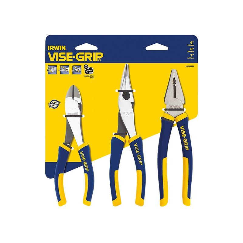 Irwin® Vise-Grip® Pro Pliers Set, 3 Piece IRWIN® Vise-Grip® - RockBottom Northampton