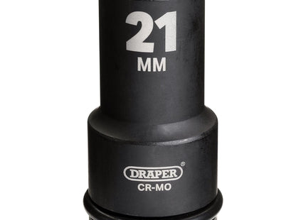 Draper Draper Hi-TORQ Deep Impact Socket, 3/4" Sq. Dr., 21mm Draper - Town Tools