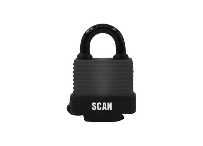 Scan Weatherproof Laminated Steel Padlock 45mm Scan - RockBottom Nothampton