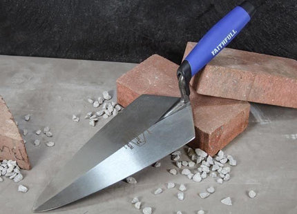 Faithfull Prestige Professional Brick Trowel Set, 4 Piece Faithfull - RockBottom Northampton