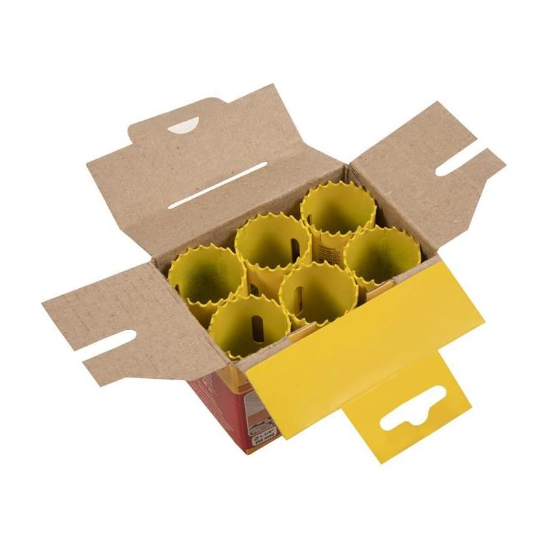 Starrett FCH0100-6 Fast Cut Bi-Metal Holesaw 25mm Bulk Pack of 6 Starrett - RockBottom Nothampton