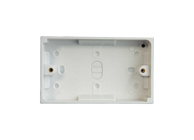 Dencon Pattress Box 2-Gang 25mm Dencon - RockBottom Northampton