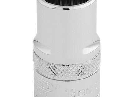 Draper HI-TORQ 12 Point Socket, 1/2" Sq. Dr., 13mm 33105 Draper - Town Tools 