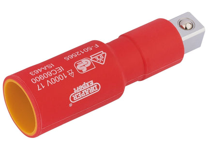 Draper VDE Approved Fully Insulated Extension Bar, 1/2" Sq. Dr., 75mm 32103 Draper - Town Tools 