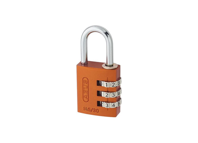 Abus Mechanical 145/20 20mm Aluminium Combination Padlock Random Colour 46626 ABUS Mechanical - RockBottom Northampton 