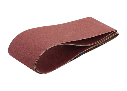 Draper Cloth Sanding Belt, 152 x 2010mm, 80 Grit (Pack of 2) 09416 Draper - Town Tools 