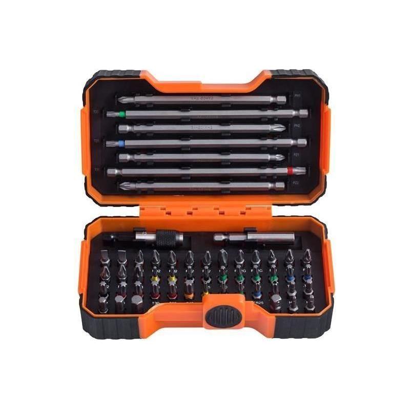 Bahco 59/S54BC Colour-Coded Bit Set, 54 Piece Bahco - RockBottom Northampton