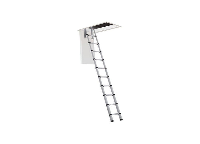 Zarges Loftmaster Telescopic Ladder 2.88m Zarges - RockBottom Northampton