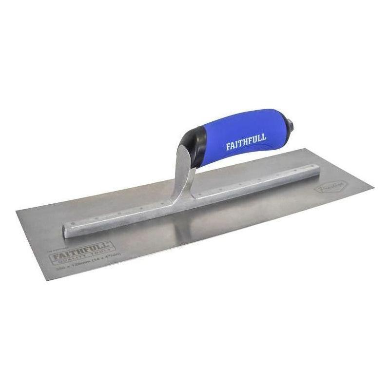 Faithfull Prestige Plastering Trowel 350 x 120mm (14 x 4.3/4in) Faithfull - RockBottom Northampton
