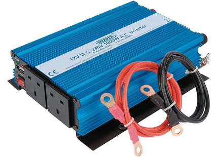 Draper 12V DC-AC Inverter, 1000W 23245 Draper - Town Tools 