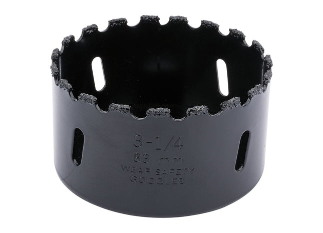 Draper Tungsten Carbide Grit Hole Saw, 83mm 34954 Draper - Town Tools 