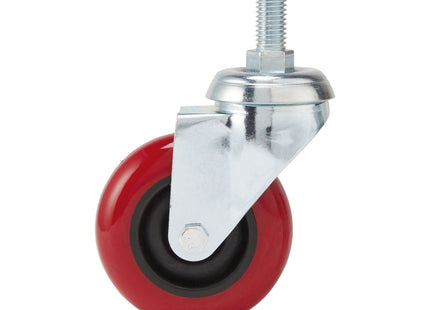 Draper Swivel Bolt Fixing Polyurethane Wheel, 75mm Diameter, S.W.L. 70kg Draper - Town Tools