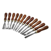 Faithfull Wood Carving Chisels Set in Case, 12 Piece Faithfull - RockBottom Northampton