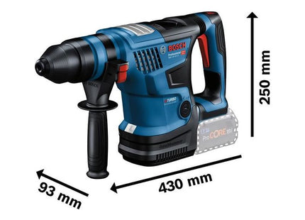 Bosch GBH 18V-34 CF Pro BITURBO SDS-Plus Rotary Hammer 18V 2 x 8.0Ah ProCORE18V Li-ion Bosch - RockBottom Northampton