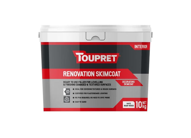 Toupret Renovation Skimcoat 10kg Toupret - RockBottom Northampton