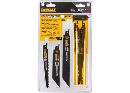 Dewalt Power Tools DT99550 XR Reciprocating Saw Blade Set, 13 Piece DeWALT Power Tools - RockBottom Northampton