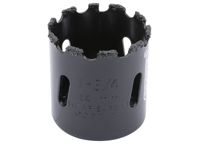Draper Tungsten Carbide Grit Hole Saw, 44mm 34932 Draper - Town Tools 