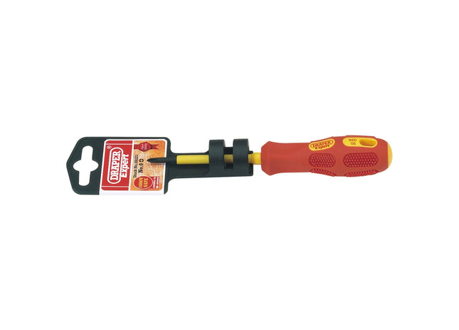 Draper VDE Approved Fully Insulated Cross Slot Screwdriver, No.0 x 60mm (Display Draper - Town Tools 