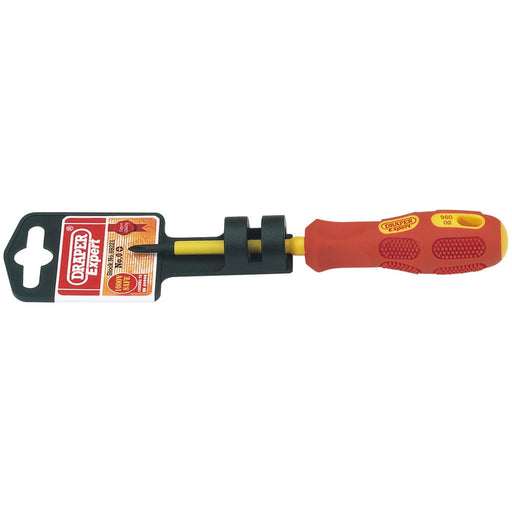 Draper VDE Approved Fully Insulated Cross Slot Screwdriver, No.0 x 60mm (Display Draper - Town Tools 