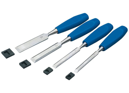 Draper Bevel Edge Wood Chisel Set (4 Piece) 69619 Draper - Town Tools 