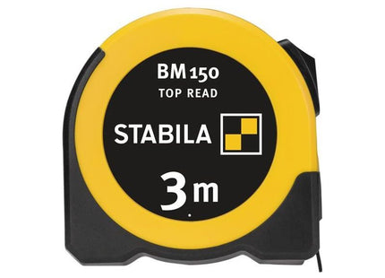 Stabila BM150 Top Read Pocket Tape 3m (Width 16mm) (Metric only) Stabila - RockBottom Nothampton