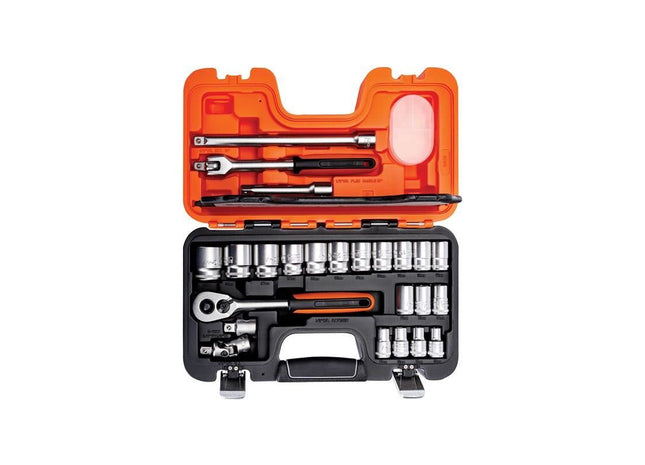 Bahco S240 1/2in Drive Socket Set, 24 Piece Bahco - RockBottom Northampton