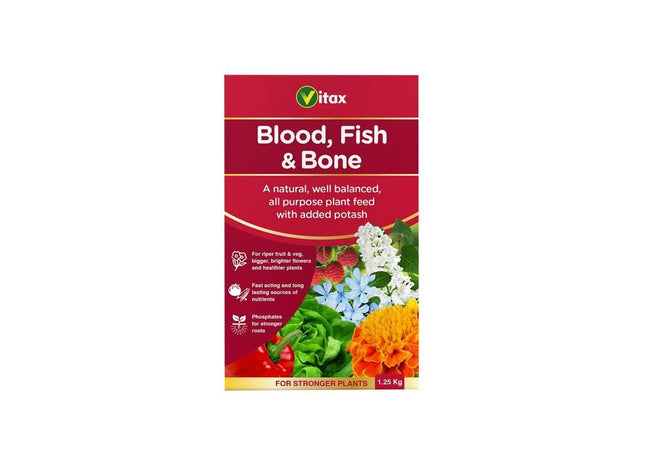 Vitax Blood Fish & Bone 1.25kg Vitax - RockBottom Northampton