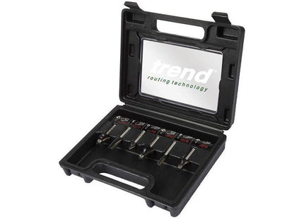 Trend 1/4in TCT Router Cutter Set, 6 Piece Trend - RockBottom Northampton