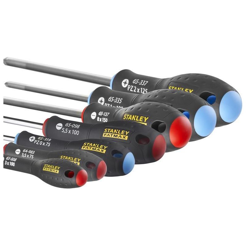 Stanley® Hand Tools FatMax® Screwdriver Set, 7 Piece STANLEY® Hand Tools - RockBottom Nothampton