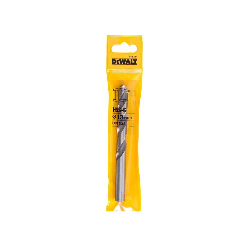 Dewalt Power Tools HSS-G Jobber Drill Bit 13.0mm OL:151mm WL:101mm DeWALT Power Tools - RockBottom Northampton