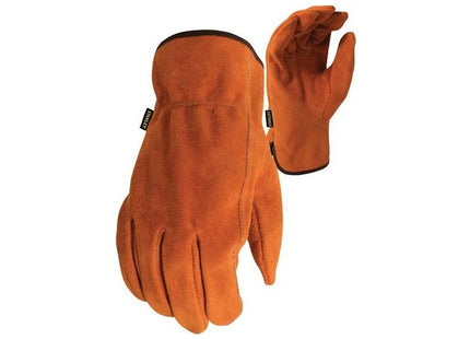 Stanley® Hand Tools SY710 Split Cowhide Driver Gloves - Large STANLEY® Hand Tools - RockBottom Nothampton