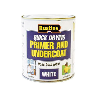 Rustins Quick Dry Primer & Undercoat White 250ml Rustins - RockBottom Nothampton